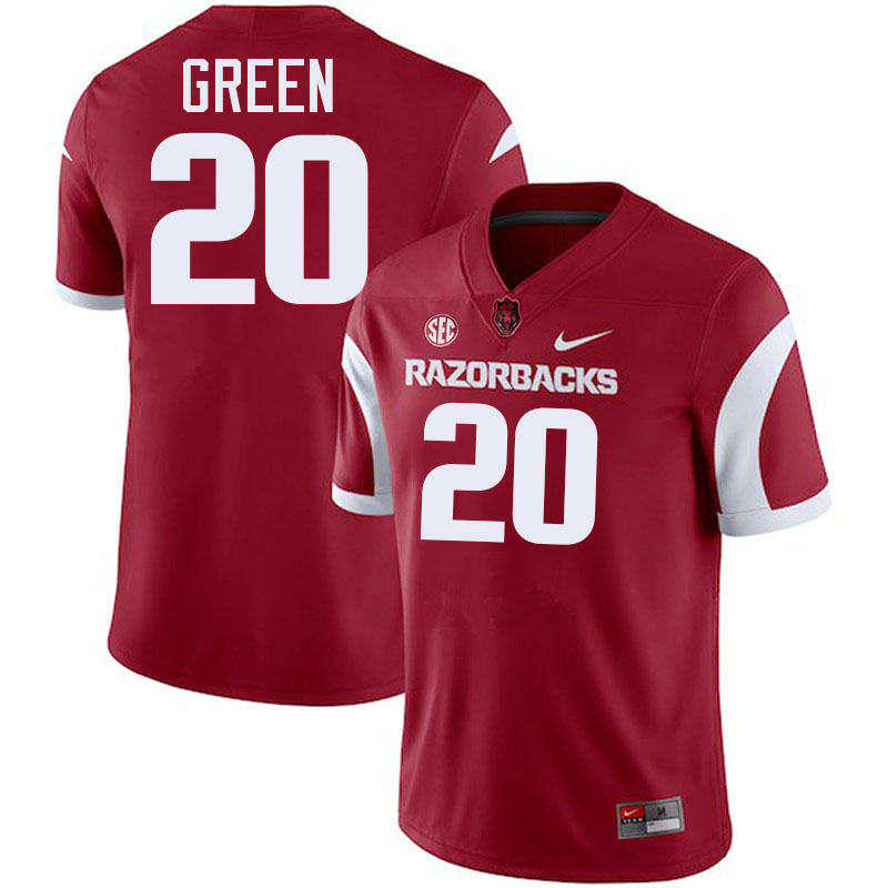 #20 AJ Green Arkansas Jersey,Arkansas Razorbacks College Football Jerseys Stitched-Retro Cardinal  #20 AJ Green Arkansas Jersey,Arkansas Razorbacks College Football Jerseys Stitched-Retro Cardinal
